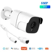5MP Tuya 5G Wifi IP Camera Outdoor Bullet Smart Home Security Cameras Auto Track
