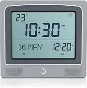 ALFAJR, Square Wall and Table Automatic Islamic Azan Athan Prayer Clock CW-15