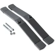 Lorell Panel Feet - Aluminum - Aluminum (llr-90261) (llr90261)