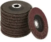20PC 4" FLAP DISC DISCS 100mm GRINDER GRINDING METAL SANDING
