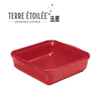 在飛比找誠品線上優惠-TERRE ETOILEE CHEF方形烤盤/小/現代紅