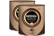 2 Pack Nescafe Gold Instant Medium Roast Coffee Original 400G Can