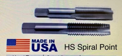 3/8-24 HSS SCREW THREAD INSERT SP.POINTED TAP-PLUG -USA ITEM NO.MI-780STI 3/8-24