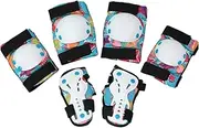 GARENDE Protective Gear Set Knee Elbow Wrist Pads Boys Girls Protective Guards Protector for BMX Roller Skates Inline Skatings Bike