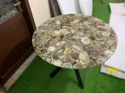Natural Agate Stone Coffee Table, Centter Sofa Counter Desk Living Home Decors