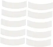 Baluue Pcs Double-sided Adhesive Hair Extension Tape Natural Hairpiece Tape for Wig Easy Peel and Apply C-shaped for Quick Fit Sticky Hide Seam