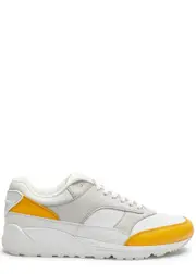 Saint Laurent Cin 15 Panelled Leather Sneakers - White - 40 (IT40 / UK6) 40 (IT40 / UK6)