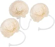 [Beavorty] 3pcs Aromatherapy Flower Diffuser Sticks Faux Floral Essential Oil Diffuser Refill for Home Decoration Uniform Fragrance Spread Minimalist Style Cozy Ambiance Enhancer