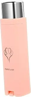 Healeved Floss Storage Box Teeth Floss Picks Portable Floss Pick Dispenser Tooth Refillable Flosser Picks Organizer Pp Pink