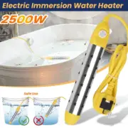 2500W Electric Immersion Water Heater Portable Suspension Hot Fast Boiler