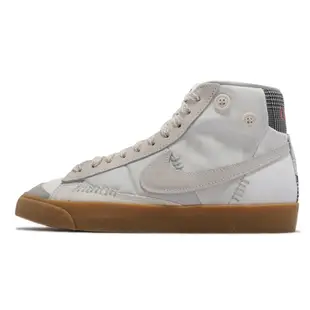 Nike 休閒鞋 Blazer Mid 77 VNTG 男鞋 巫毒娃娃 後跟Love 灰 白 膠底 DQ5081-119