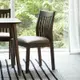 ∋實木美式衚桃色簡約餐椅傢用小戶型餐桌椅組閤凳子靠背書房椅子 QGNR