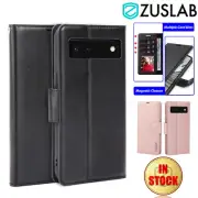 For Google Pixel 9 8 7 Pro XL 9a 8a 7a Case Shockproof Leather Stand Wallet Card