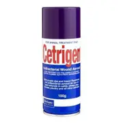 Virbac Cetrigen Antibacterial Wound Aerosol Spray - 100g