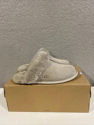 UGG Ladies' Size 7 Scuffette II Slippers Shoes Gray