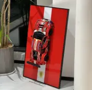 Display Wallboard for Lego Technic Ferrari 488 GTE 42125 (Board Only) - New