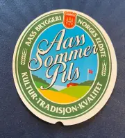 Norway beer labels - AASS.BREWERY SOMMER ØL beer label