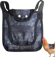 Chicken Saddle | Outdoor Hen Apron - Breathable Full Coverage Feather Protection Poultry Accessories for Outdoor Coop Backyard Farming Feather Regrowth
