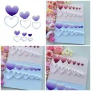 Handmade Clay Jewelry Cutter Geometric Shape Earring Molds Set Clay Earring Mold