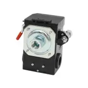 Heavy-Duty Air Compressor Pressure Control Switch with Unloader - 95-125 PSI