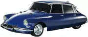 TAMIYA 1/10 RC No.734 CITROEN DS (MB-01CHASSIS) KIT PAINTED BODY 58734