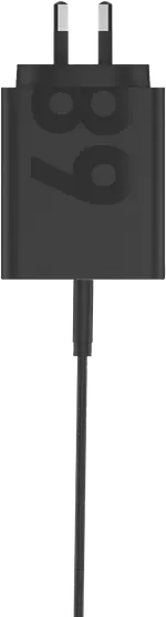 Motorola 68W Adapter with USB-C to C Cable 1M Black