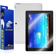 ArmorSuit ASUS Transformer Pad TF701T Screen Protector + White Carbon Skin USA