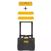 DEWALT Heavy-Duty Design Tool Tray/Mobile Box 24" x 18.33" Yellow Customizable