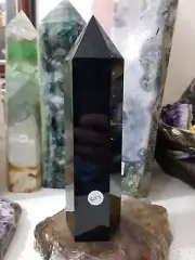 1 Large Black Obsidian Crystal Tower - BOT7