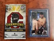2014 Topps UFC Champions Jorge Masvidal Rookie 85/88 And Bonus Pack