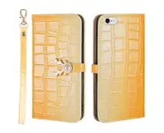 For iPhone 6 Plus/6S Plus Cover Wallet - Yellow