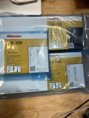 Mimaki LH-100 UV Ink (220ml) White (2) and Black (1) out of date, unopened