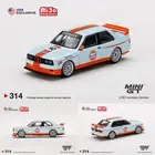 MINI GT 1:64 Scale BMW M3 E30 Gulf #10 Diecast Car Model Collection New inBox314