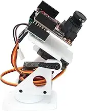 SingTown OpenMV Pan Tilt + 3.7V Li Battery + Charging Cable, 360° Auto Tracking Face or Color Ball Robotics, Compatible With Cam H7 Plus, M7, and H7 R2