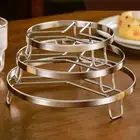 Round Kitchen Steamer Rack Stackable Egg Steaming Tray New Steamer Pan Rack