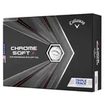 【日本直銷】 CALLAWAY 2020 CHROME SOFT X TRIPLE TRACK 1打美國直接進口2020