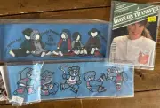 Lot Of Easy Transfers Vintage Iron-on Appliques Country Amish Bears Geese Banar