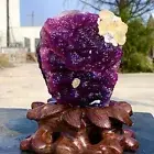 2.40LB Complete rare and gorgeous purple fluorite from Inner Mongolia, China
