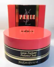 Vintage Paris YSL Yves Saint Laurent Perfumed Soap Made in France Sealed Soap