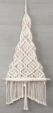 Macrame Hanging Kit-Christmas Tree (Pack of 1)