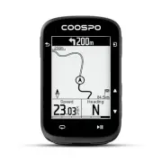 COOSPO CS500 Bike Computer Wireless, 2.6 Inch LCD GPS Cycling Computer with R...