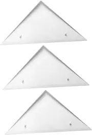 BESPORTBLE 3Pcs Table Triangle Edge Protectors for Foosball Tables Durable Covers Fit Ergonomic Design Safe