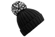 Beechfield Unisex Adult Hygge Beanie (Black) (One Size)