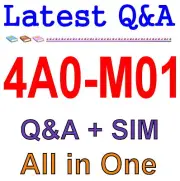 Alcatel-Lucent IP/MPLS Mobile Backhaul Transport 4A0-M01 Exam Q&A+SIM