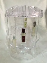 在飛比找Yahoo!奇摩拍賣優惠-(現貨3)全新Jill Stuart 限量晶透彩妝旋轉收納架