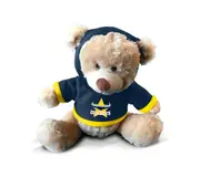 North QLD Queensland Cowboys NRL TEAM Plush Teddy Bear with Hoodie