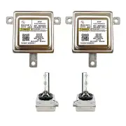 2x New For Audi VW Xenon Ballast & HID D3S Bulb Computer Module 8K0.941.597 E (for: Audi)