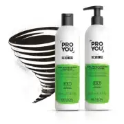 Revlon Pro You The Twister Curl Moisturizing Shampoo, Conditioner 350 ml Wavy