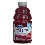 Ocean Spray® Pure Unsweetened Tart Cherry 100% Tart Cherry Juice,Pack of 8)32 OZ