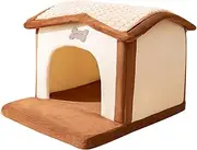 Dog House Bed - Winter Puppy Cave | Comfortable Insulated Dog Nest, Cozy Winter Cat Nest Bed Warm for Small Medium Dogs